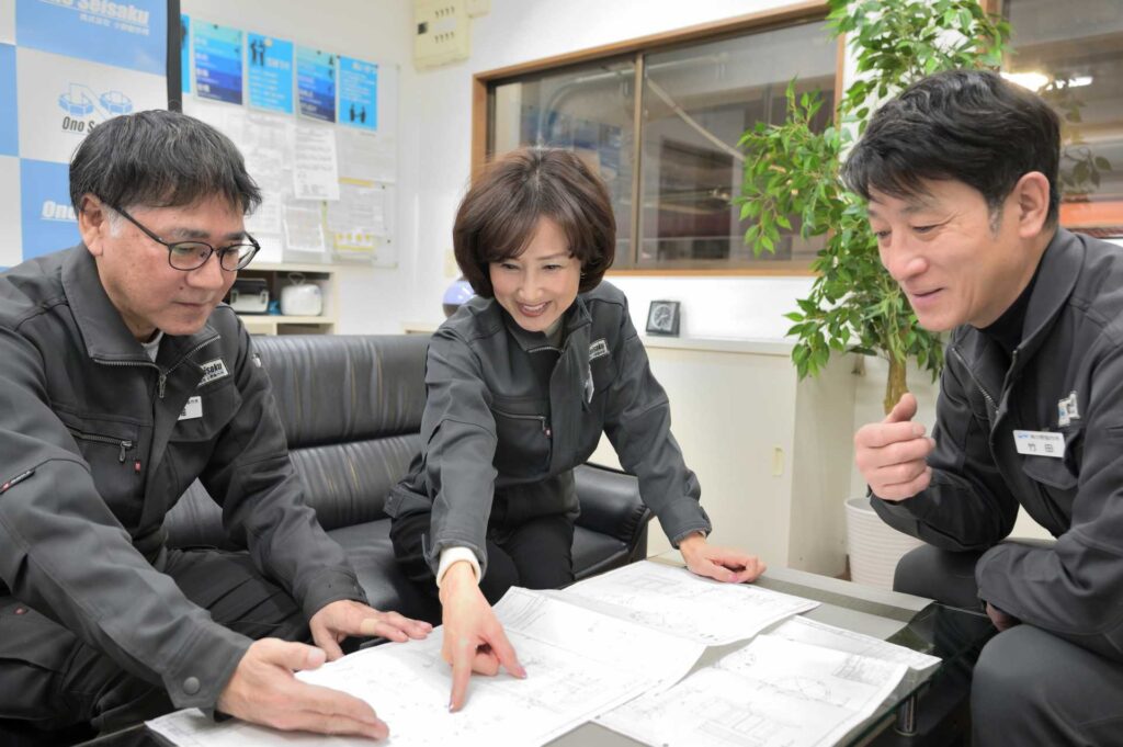 週一回の連携強化ミーディングの様子